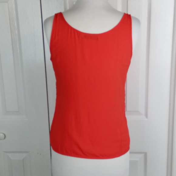 5/$20 🌷Old Navy orange layered tank top - Picture 2 of 5